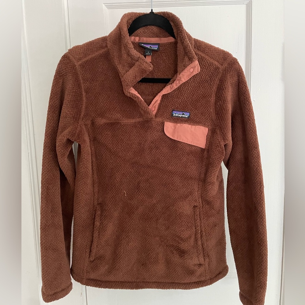 Patagonia Re-Tool Fleece Ladies Pullover Mock Neck